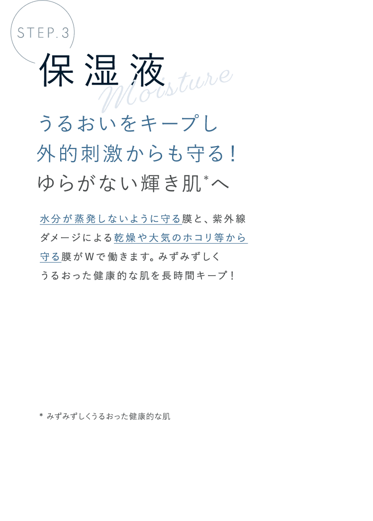 step03. 保湿液