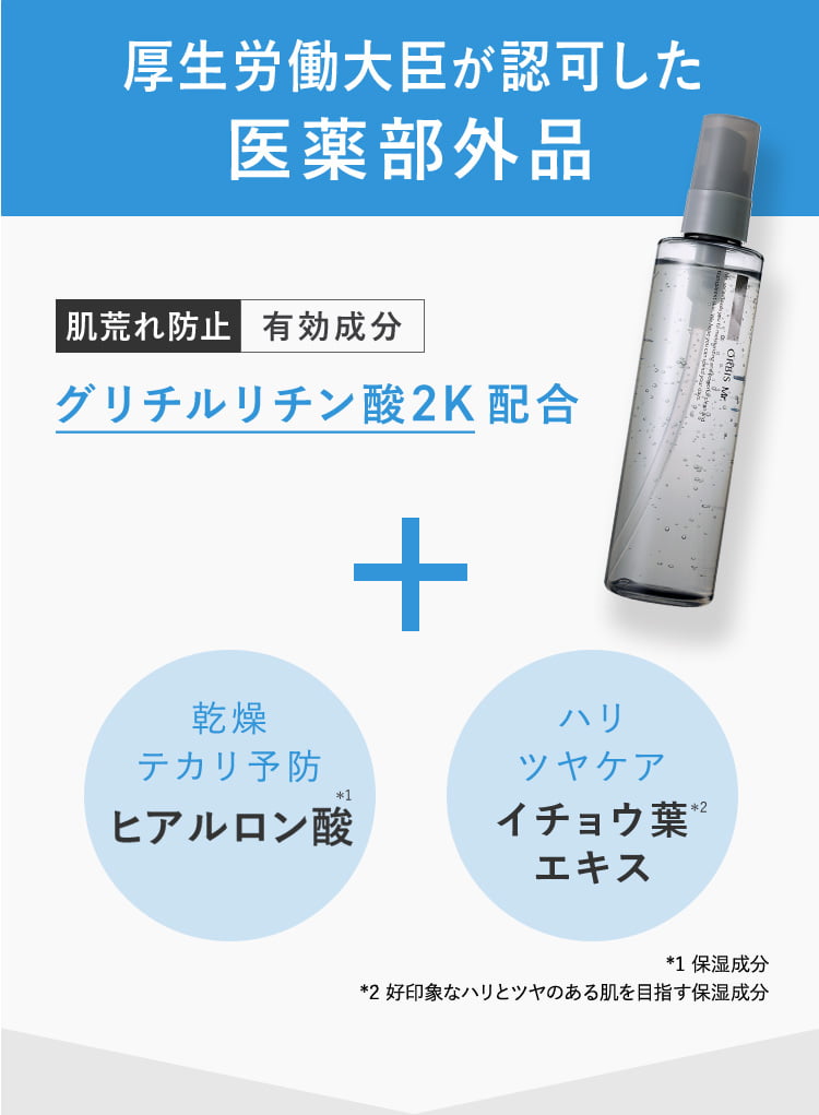 厚生労働大臣が認可した医薬部外品