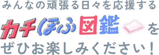 カチぽふ図鑑をぜひお楽しみください